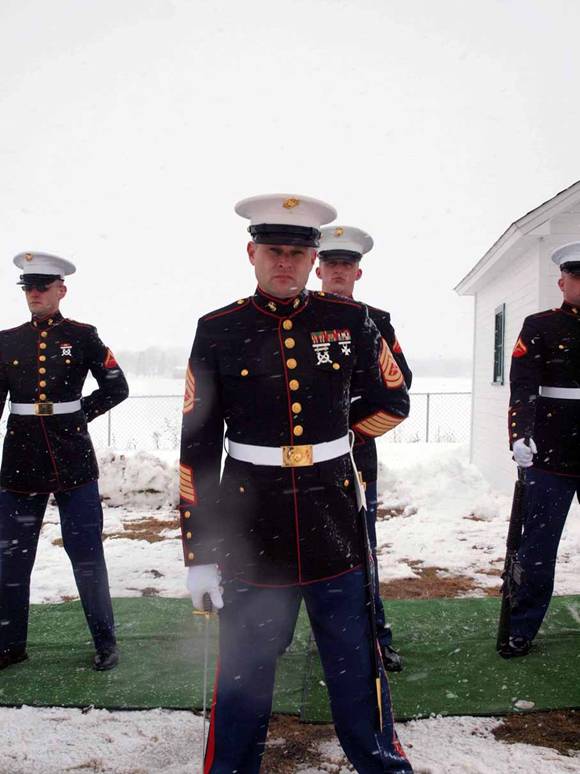 rifle color guard. Marine Corps Color Guard with